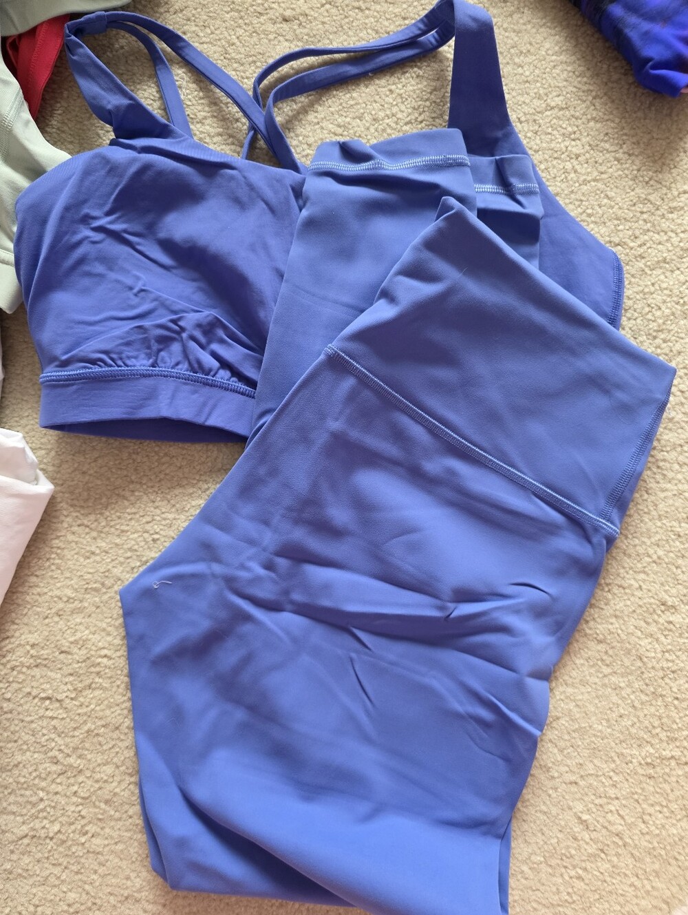 Blue Lululemon Set